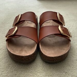 Time and Tru Slide Sandals size 9